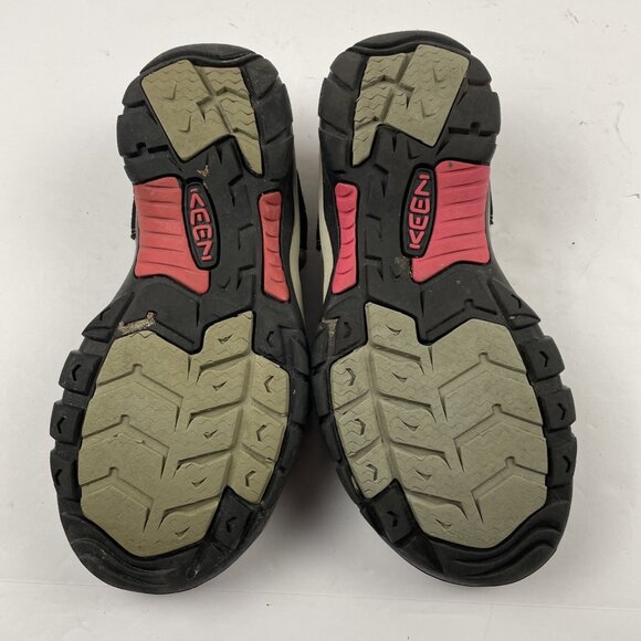 Keen Newport H2  Sandals Women 8.5 Hiking Grey Pink Black Closed Toe Waterproof - Picture 5 of 13